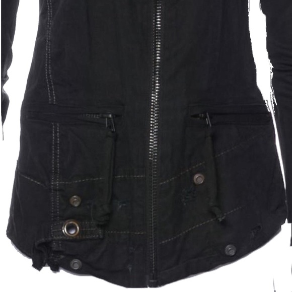 Greg Lauren E-5 Black Tent Jacket - Picture 4 of 4